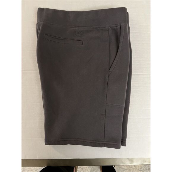 UGG 1126479 Men's Sz Large COAL Gray Ernie Sweat Shorts - Picture 4 of 10